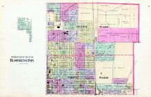 Bloomington - Northeast, McLean County 1895